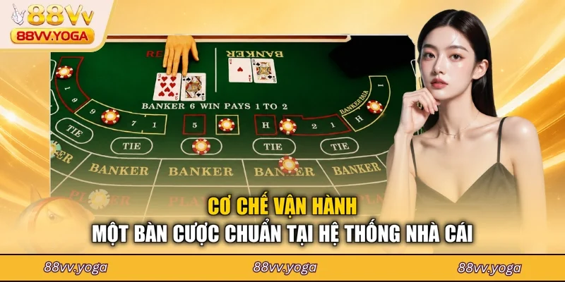 Cơ chế vận hành một bàn cược chuẩn tại hệ thống nhà cái