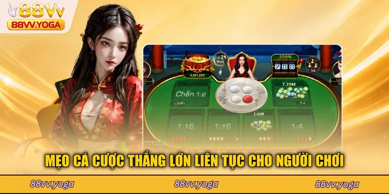 Mẹo cá cược thắng lớn liên tục cho người chơi